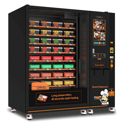 MV-CFM-8V Máquina Venta Platos Calientes